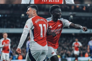 开云体育入口-塔帅上任后阿森纳仅3人英超20+球20+助：厄德高、萨卡、马丁内利